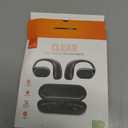 iLive Electronics 16mm Driver Clear Truly Wireless Open Ear Earbuds, Black, IAEBTO34B