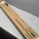 Heimlove Picture Ledge Shelf,48 inch Long Floating Shelves for Wall Set of 2,Black Picture Shelf with Lip for Wall Decor,Living Room,Bedroom,Bookshelf,Nursery,Perfume