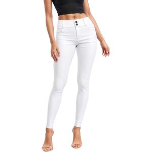 Women's Butt Lift V2 Super Comfy Stretch Denim Jeans P43636SKX White 14