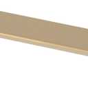 Franklin Brass Simple Chamfered (5-Pack) Cabinet Handles 3-3/4" Hole Center Modern Pulls | Champagne Bronze Hardware Kitchen Door, Drawers, Dressers, Furniture P40845K-CZ-B