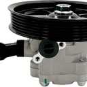 Power Steering Pump with Pulley Reservoir fit for 2005-2008 Honda Pilot 3.5L V6 (21-5441/3R219)