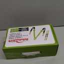 V-Bridle Strap 2" x 4' w/Snap Hooks w/Cordura Sleeve and 2 Pack 2"x 36" Axle Straps, D Ring Middle, for Car Hauler, Rollback, Flat Bed, Tow Truck, Wreck & Recovery (Green)