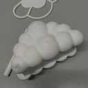 Yookeer Cloud Headphone Stand 3D White Cloud Cute Headphone Decor for Gamer Room Office Desk Gaming Gifts for Women Girlfriend Office Worker