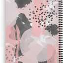 Softcover Own Kind of Beautiful 8.5" x 11" Motivational Spiral Notebook/Journal, 120 College Ruled Pages, Durable Gloss Laminated Cover, Black Wire-o Spiral. Made in the USA