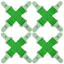 Ajqxh 4Pcs Bed Sheet Detangler Reduces Laundry Tangles,Keep Bed Sheets/Duvet Covers/Blankets from Tangling,Twisting, and Balling in Washer and Dryer, Saves Time and No Damage to Fabric, Green