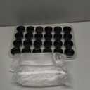 16 Pack 2 oz Shot Bottles with Caps, Mini Reusable Plastic Ginger Shots Bottle Leakproof Juice Shot Bottles with Lids for Juice, Oil and Liquid Samples, Small Containers for DIY, Travel