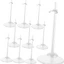 Alasum Doll Stands 4 Pcs Doll Model Display Holder for Boys and Girls Sturdy Wide Base