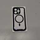 Miracase Magnetic for iPhone 16 Pro Case Full-Body Phone with Built-in Glass Screen Protector, [Compatible with MagSafe] Military Drop Proof 16 Pro Cover Bumper 6.3 inch, Black