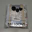 40th Birthday Decorations for Men, Blue and Silver 40th Birthday Party Decorations for Him, Happy Birthday Banner 40th Birthday Balloons Tablecloth Fringe Curtains Hanging Swirls Bday Party Supplies