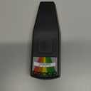 Color Tree Handheld LED EMF Magnetic Field Ghost Hunting Detector Electromagnetic Paranormal Equipment Tester 50Hz-20,000Hz Black