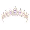 Crystal Crown and Tiara For Women - Rhinestone Headband For Princess Girls,Bridal Hair Accessories For Weddings Birthday