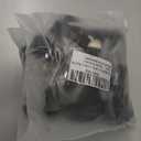 2 x Cat Harness and Leash for Walking, Retractable Cat Harnesses and Leash Set Escape Proof, Breathable Soft Kitten Small Large Harness for Travel Training and Walking, Black, XXS (XXS(chest:8.1"-13.0"))