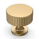 Amerdeco 10 Pack Champagne Bronze Cabinet Knobs Single Hole Cabinet Pulls 1 Inch Drawer Knobs and Pulls for Bathroom Cabinets ZH0071, tidX2-2366