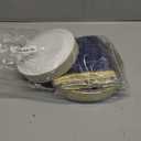 Graduation Party Decorations 2026 Navy Blue and Gold,Disposable Congrats Grad Plates and Napkins Supplies Set,for College High School Graduation Dinnerware Decorations,Serves 50 Dessert Cake Plates