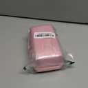 Canboc Camera Case for Canon PowerShot G7 X Mark III/ G7X Mark II Digital 4K Vlogging Camera, Point and Shoot 4K Video Camera Bag, Zipper Mesh Pocket fits USB Cable, Batteries, Pink