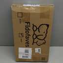 Dog Gate - 18"-45" Adjustable Extra Wide Metal Baby Gate to Step Over, 10" Tall Small Pet Gate with 3 Extension Kits, Pressure Mounted for Doorways & Stairs (White)