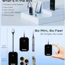 2025 Upgraded Wireless CarPlay Adapter for iPhone, Plug and Play & Fast Connection, Aluminum Frame Tempered Glass USB CarPlay Dongle Stick Compatible with Apple iOS 10+ (Android Not Supported)