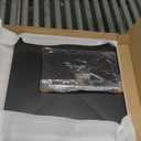 Chimney Cap 17" x 17", Chimney Cover, Bottom Installation Method Adjustable to Fit Outside Existing Clay Flue Tile Dimensions, Black