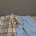 Boys Clothes Plaid Hooded Sweatshirt & Solid Colour Sweatpants With Pocket-2 Piece Sets,Fall Winter Boys Outfits, 9-10 Years