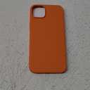 Apple Leather Case for iPhone 14 Plus w/ MagSafe - Orange