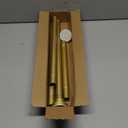 AIZESI Gold Tension Curtain Rod 30-63Inch 1PCS,Spring Tension Rod No Drilling Non-Slip Adjustable Tension Curtain Rod,Spring Loaded Rod Extendable Tension Rod For Windows Doorway Bedroom