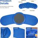 360 Rotating Transfer Board with Sliding Disk - 400lbs Heavy Duty Slide Board for Wheelchair to Car, Bed & Toilet Transfers - Mobility Aids for Elderly, Seniors & Stroke Patients - 7.2lbs Portable