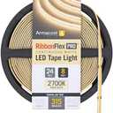 Armacost Lighting RibbonFlex Pro 24V White COB LED Strip Light Tape 2700K, 315 Lumens/Ft, 2.5M 172110