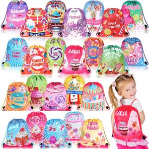 Sweetude 24 Pcs Candy Party Gifts Bags Candy Drawstring Bags Decoration Favor Storage for Girls Kids Birthday Wedding Party Decoration Sweetude 24 Pcs Candy Party Gifts Bags Candy Drawstring Bags Decoration Favor Storage for Girls Kids Birthday Wedding Party Decoration