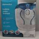 HoMedics Bubble Mate Foot Spa, Toe Touch Controlled Foot Bath with Invigorating Bubbles and Splash Proof, Raised Massage nodes and Removable Pumice Stone