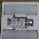 ECOBRT 2 Light Bathroom Vanity Light Brushed Bronze, Bathroom Light Fixtures Side Mirror,Hallway Vanity Lights Fixtures, Modern Wall Lamp for Bedroom with Glass Shade