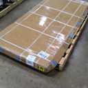 KPUY Frameless Shower Door, 55-60" W x 76" H Sliding Glass Shower Door, 1/4" (6mm) Thick Tempered Clear Glass with Explosion-Proof Film Nano Coating, Stainless Steel Hardware, Brushed Nickel