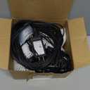 30ft Cool White LED Outdoor String Lights, Waterproof Festoon Light, 10 x Hanging Sockets with Shatterproof Light Bulbs for Backyard Garden Patio Pergola Gazebo Bistro Christmas Tree Wedding Party