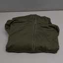 GRACE KARIN Women's Casual Pockets Zip up Hoodies Tunic Sweatshirt Long Hoodie Jacket (Army Green)