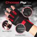 Workout Gloves for Men & Women - Weight Lifting & Gym Gloves with Enhanced Grip, Wrist Support & Palm Protection - Fitness Gloves for Training, Crossfit, Cycling & Exercise (Green)