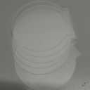 6 Pieces 2 mm Acrylic Sheet Transparent LED Film for LED Light Base Thick Clear Screen with Protective Film Acrylic Blanks for Galentine's Day Table Signs DIY Display Craft(Round)