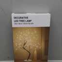 Cherry Blossom Tree Lamp, 18inch 36 Led Bonsai Tree Lights, Battery/USB Operated Japanese Decor Night Lights for Christmas Indoor Decorations Bedroom Home Gift Idea,Warm White (1ft 3in)