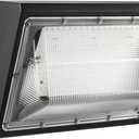 Dusk to Dawn 120W LED Wall Pack Light, 15600LM 600-800W HPS/HID Equivalent, 5000K Daylight Commerical/Industrial Outdoor Security Lighting, ETL for Parking Lot,Warehouse,Entrance,Garages