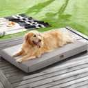 Outdoor Waterproof Dog Bed for Large Dogs, Washable Cover, 36"