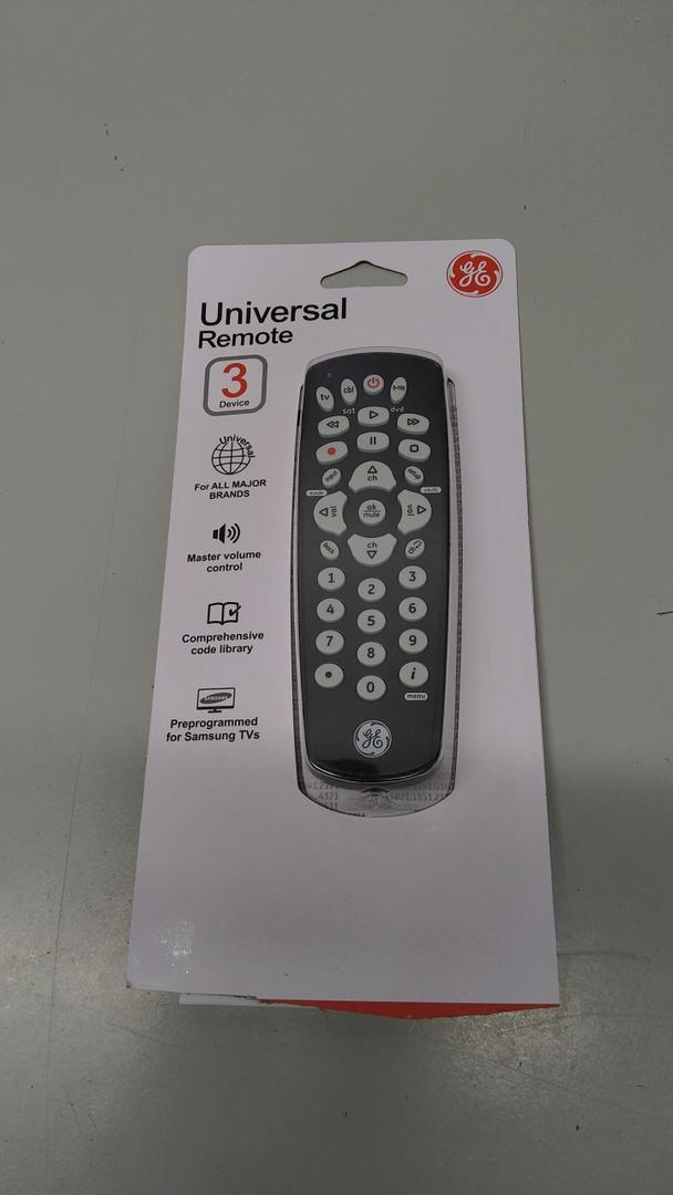 GE Programmable Universal Remote Control 3 Device 34456