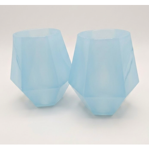 Wine2Go Diamond Silicone Wine Glasses 9oz