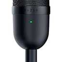 Razer Seiren Mini USB Condenser Microphone: for Streaming and Gaming on PC - Professional Recording Quality - Precise Supercardioid Pickup Pattern - Tilting Stand - Shock Resistant - Classic Black