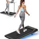 Superun Walking Pad with 6% Incline, Under Desk Treadmill for Home Office, 3 in 1 Portable Walking pad Treadmill with Remote Control, 2.5HP Quiet Mini Treadmills, 300 lbs Capacity