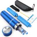 ONLYCARE Insulin Cooler Travel Case,60H(3-7 Pens), TSA Approved Medication Cooler for Travel, Diabetic Insulin Cooler with Gel Ice Pack, Anti-Freeze Medicine Travel Cooler Bag with Medical Alert Tag (Royal Blue)