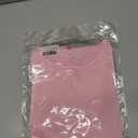 PINSV Women's Ruched Mini Dress Short Sleeve Casual Dresses for Women (Pink, XL)