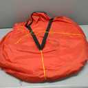 Pop-up Tent 2 Person, Water Resistant Barrel Style Tent for Camping with Rain Fly and Carry Bag, Sunchaser 2-Person Tent by Wakeman Outdoors (Red)