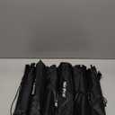 Nicpro Art Folding Easels for Display, 6 Pack 63 Inches Metal Floor Easel Stand Bulk Tripod Black Collapsible for Sign Artist Poster Wedding | with Carry Bag