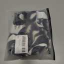 Milumia Women's Boho Floral Print High Waist Wrap Skorts Tie Knot Shorts (S)