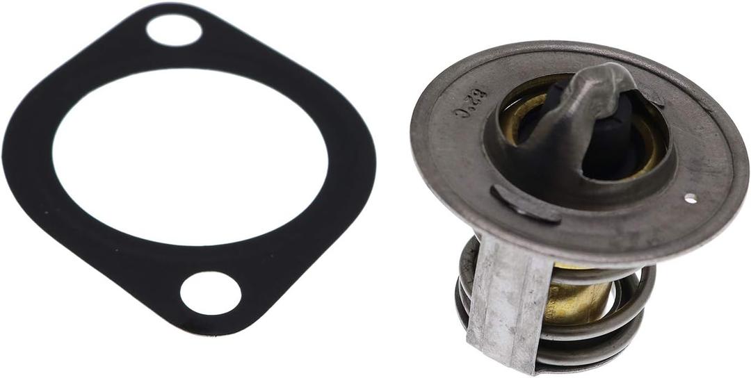 JEENDA Thermostat 18015531-73010 15531-73014 for Kubota Engine D722 D750 D850 V1200 Kubota G6200H G3200 G5200H BX1870 BX1860 B1750D B1750E B1750HSTD B20 B7200D B7200E BX1800D BX1830D BX1850D