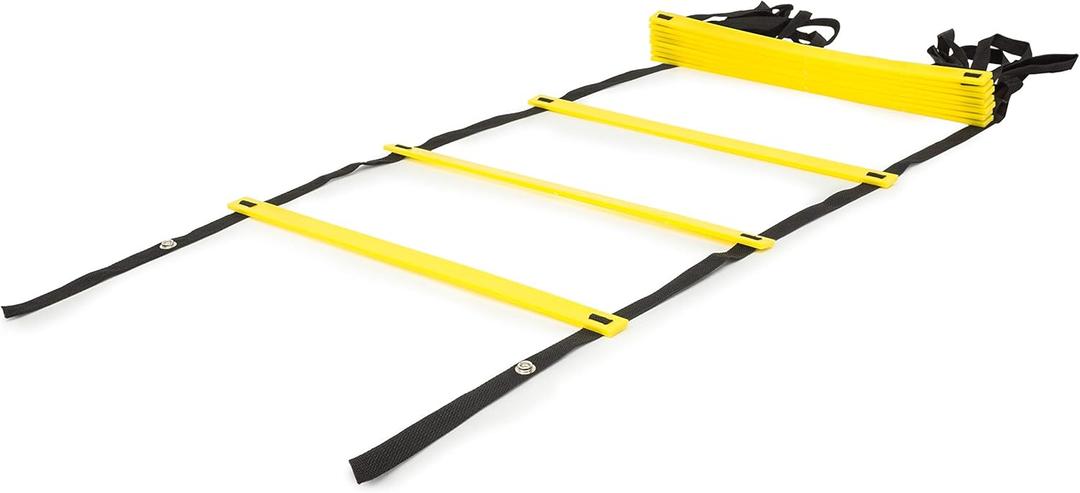 ProsourceFit Speed Agility Ladder for Speed Training and Sports Agility Workouts with Free Carrying Bag, 12 Rung