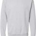 Athletic Hanes Mens Ecosmart Fleece Sweatshirt, Cotton-blend Pullover, Crewneck For Men, 1 Or 2 Pack Athletic-sweatshirts, Gray/Blue- 2 Pack, XXLarge US